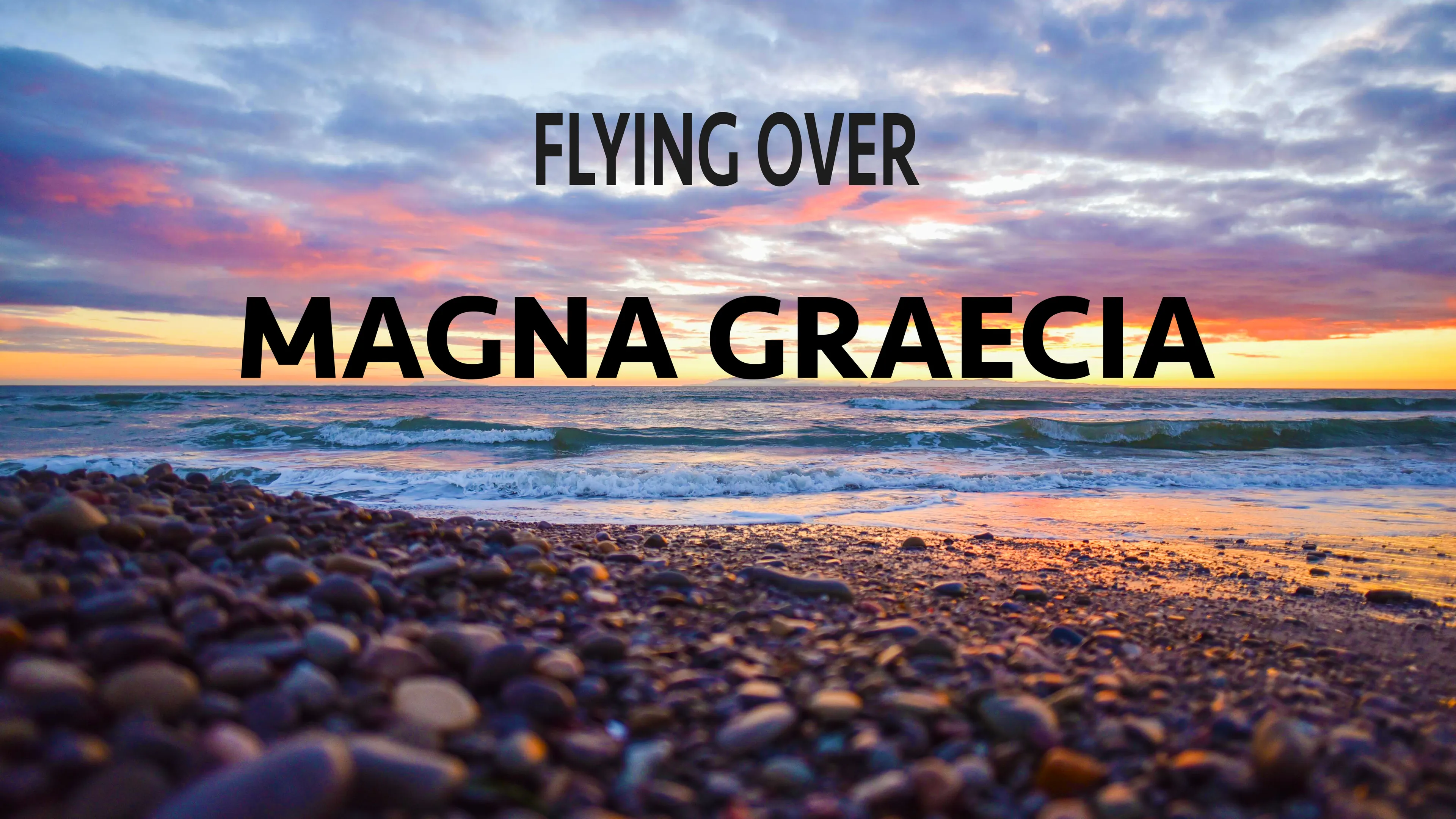 Flying Over Magna Graecia poster